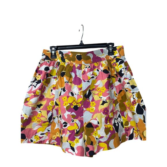 Circus NY Women’s Floral High-Waisted Pleated Shorts, Multi, Sz. L - Picture 10 of 10
